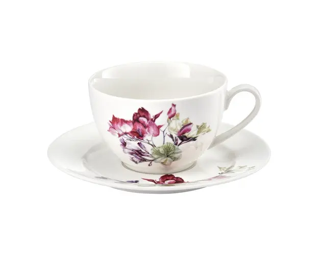 Set de cafea / ceai 12 piese Garden, Ambition, portelan, 200 ml, multicolor