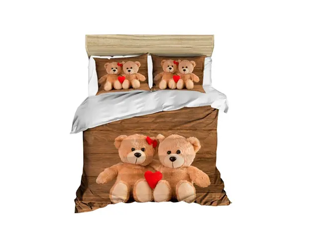 Lenjerie de pat pentru o persoana, 203, Pearl Home, Poliester Satinat