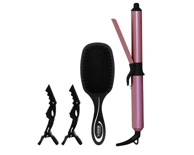 Set perie si ondulator de par Jocca