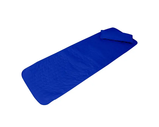 Set saltea si perna pentru sezlong Bedora Summer 60x190 cm, Albastru