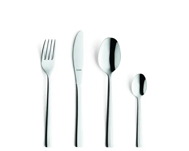 Set tacamuri 24 piese, Amefa, Padova, inox