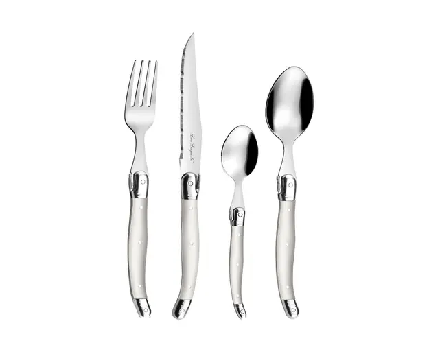 Set tacamuri 24 piese, Lou Laguile, Pearl, inox