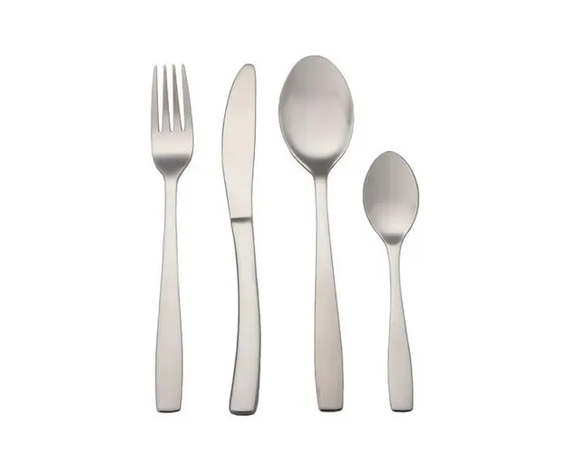 Set tacamuri 24 piese Sarte, Ambition, inox, argintiu
