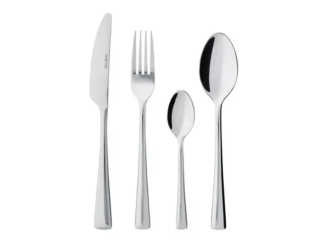Set tacamuri 24 piese Siena, Ambition, inox, argintiu