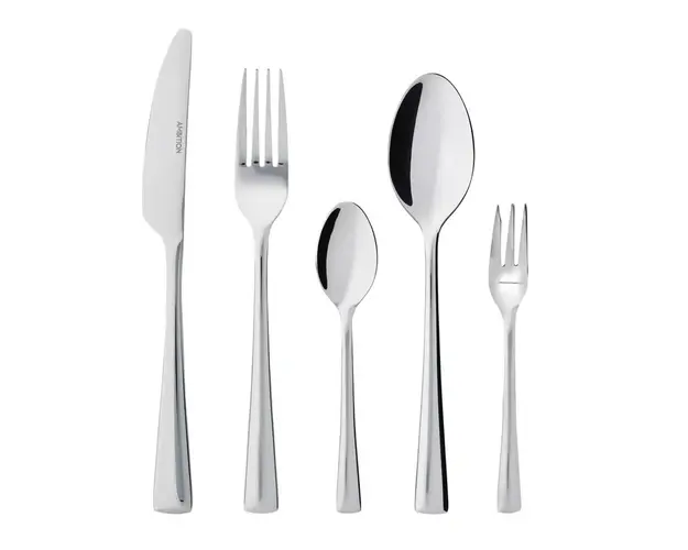Set tacamuri 30 piese Siena, Ambition, inox, argintiu
