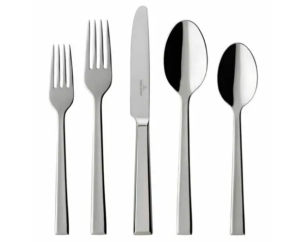 Set tacamuri 30 piese, Villeroy &amp; Boch, Victor Cutlery, inox 18/10