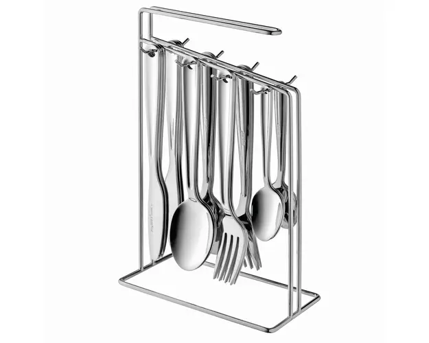Set tacamuri cu suport 25 piese BergHOFF, Essentials Alteo, inox