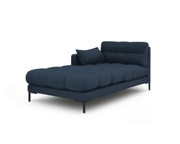Sezlong living stanga 1 loc, Mamaia, Micadoni Home, BL, 185x102x75 cm, tesatura tip twill, albastru