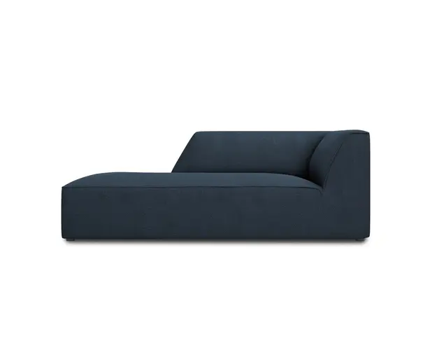 Sezlong living stanga 1 loc, Ruby, Micadoni Home, BL, 180x93x69 cm, poliester, albastru navy