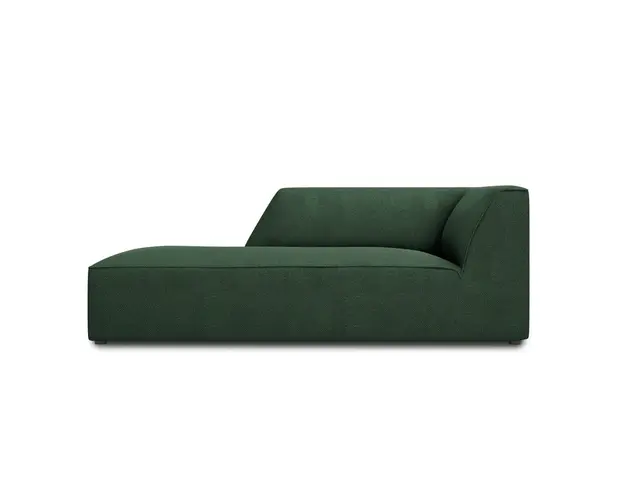 Sezlong living stanga 1 loc, Ruby, Micadoni Home, BL, 180x93x69 cm, poliester, verde