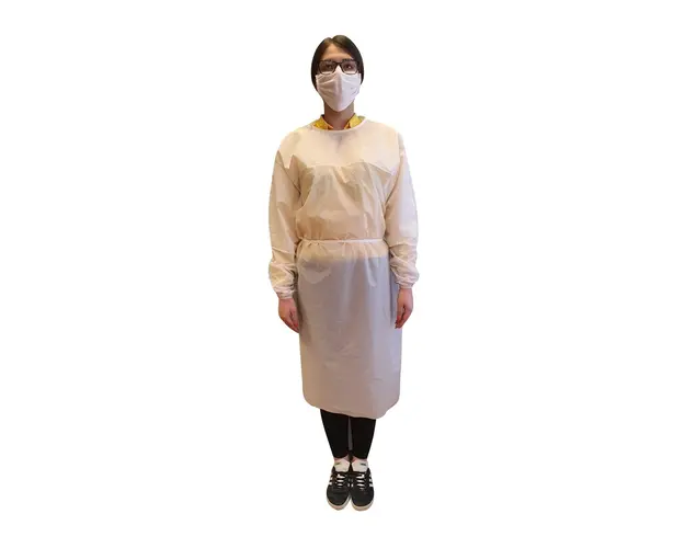 Sort halat de protectie, STANDARD EN 14126, marimea L