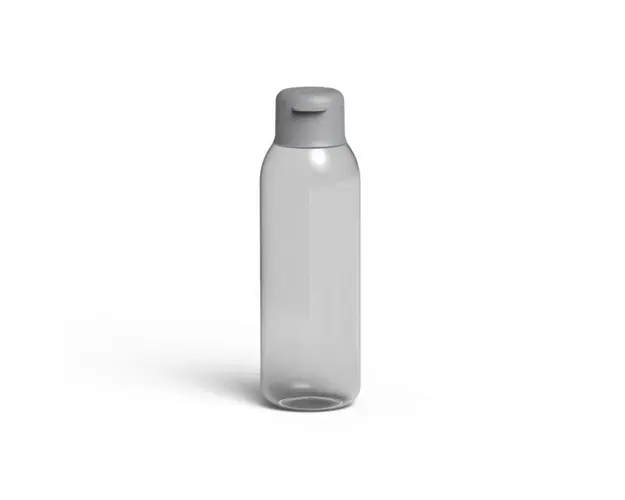 Sticla de apa BergHOFF, Leo, Ø7 x 24 cm, 750 ml, tritan, gri
