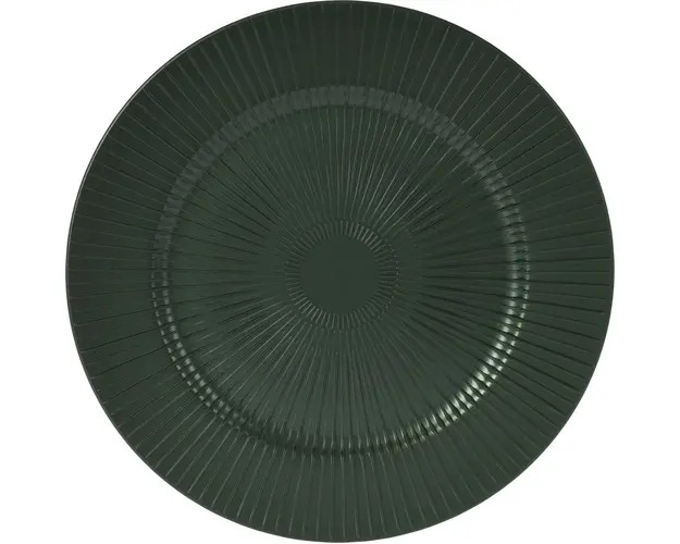 Suport farfurie Sun Rise Pattern v3, Excellent Houseware, 33 cm, polipropilena, verde