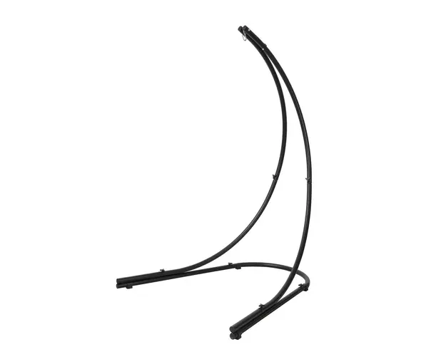 Suport leagan, Hammock, 157 x 140 x 220 cm, otel negru