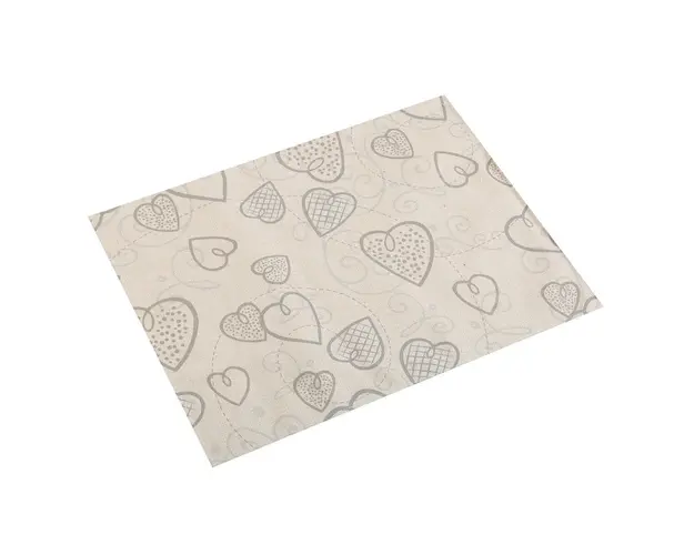 Suport pentru farfurie Cozy Hearts, Versa, 36 x 48 cm, poliester