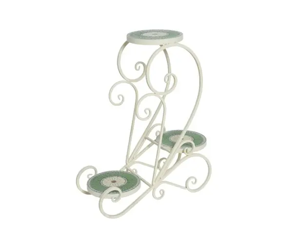 Suport pentru ghiveci Vigo, Decoris, 48x22x61 cm, fier