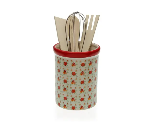 Suport pentru ustensile de bucatarie Aveiro, Versa, Ø10x13.5 cm, ceramica