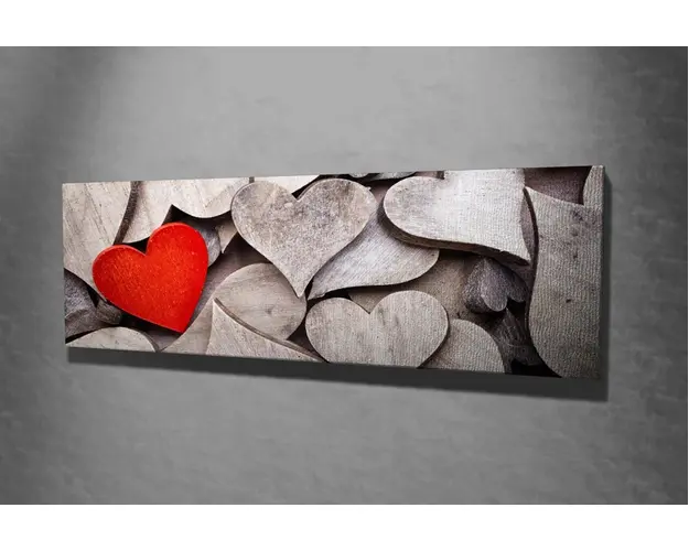 Tablou decorativ, PC133, Canvas, 30 x 80 cm, Multicolor