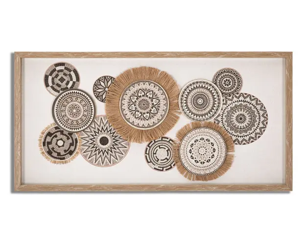 Tablou decorativ Marcy -A, Mauro Ferretti, 70 x 35 cm, lemn de pin/canvas