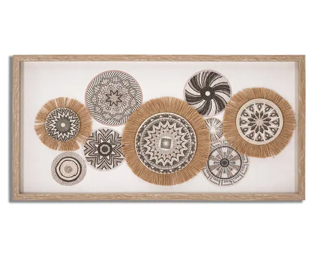 Tablou decorativ Marcy -B, Mauro Ferretti, 70 x 35 cm, lemn de pin/canvas