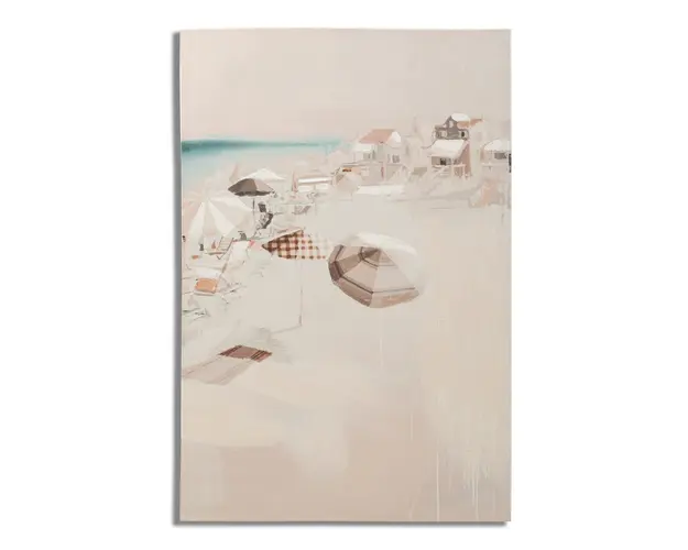 Tablou, Mauro Ferretti, Beach - B, 80 x 2 x 120 cm, lemn de pin/panza, multicolor