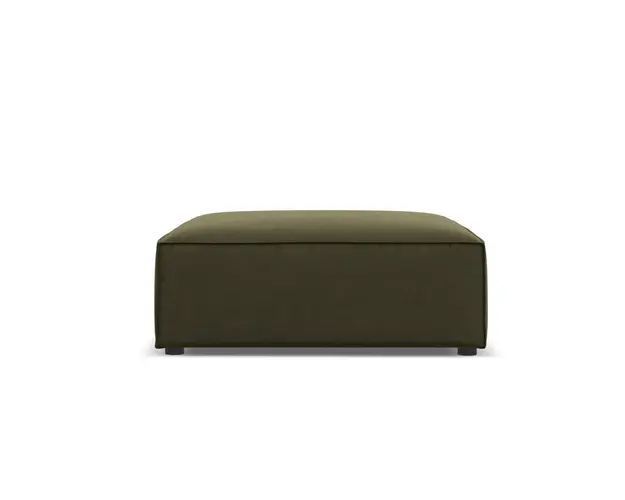 Taburet, Jodie, Micadoni Home, BL, 102x80x40 cm, catifea, verde