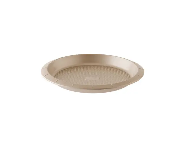 Tava de copt pie BergHOFF, Leo Balance, Ø27.5 x 3 cm, otel carbon, invelis antiaderent, bej