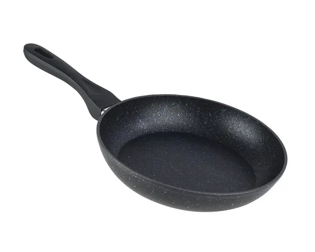Tigaie Black Sand, Heinner, 30 x 5.7 cm, aluminiu turnat, negru