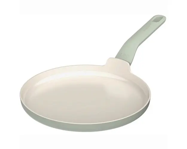 Tigaie omleta BergHOFF, Leo Balance Sage, Ø25 cm, aluminiu reciclat, strat antiaderent, verde