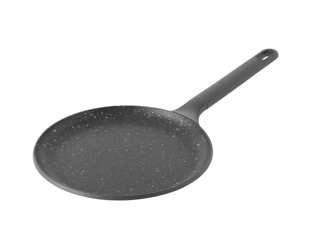 Tigaie pentru clatite BergHOFF, Gem Line, Ø24 cm, aluminiu, negru