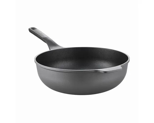 Tigaie wok BergHOFF, Leo Stone, Ø30 cm, 5 L, aluminiu turnat, invelis antiaderent