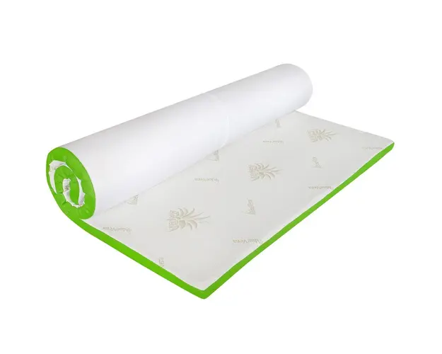 Topper saltea Aloe Vera 3+2 Memory Cool Gel, 140x200 cm