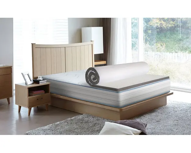 Topper saltea Diamond Luxury, H 8 cm spuma memory, 120x200 cm