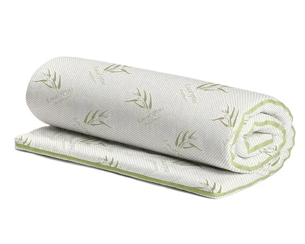 Topper saltea Eucalyptus Confort, 7 zone, 140x200 cm