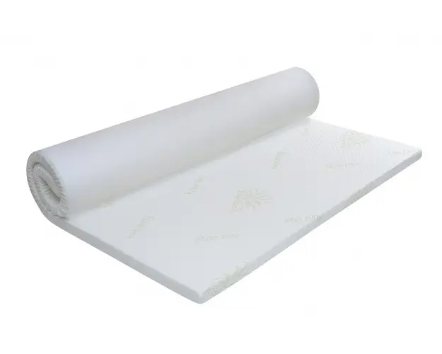 Topper saltea Green Future, Aloe Vera 7 zone de confort 120x200 cm, 5 cm