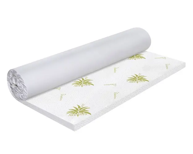 Topper saltea Green Future Aloe Vera Free Air Memory 120x190 cm