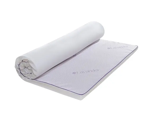Topper saltea Green Future, Lavanda Therapy Memory 7 zone de confort 90x200 cm, 5 cm
