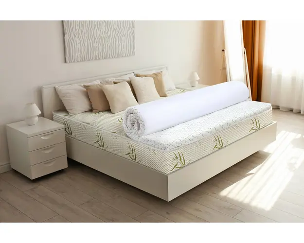 Topper saltea Viva Memory Dual Confort 90x200 cm, H 6 cm