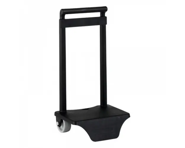 Troler pentru rucsac, Safta, Universal, 18 x 16 x 54 cm, polipropilena, negru