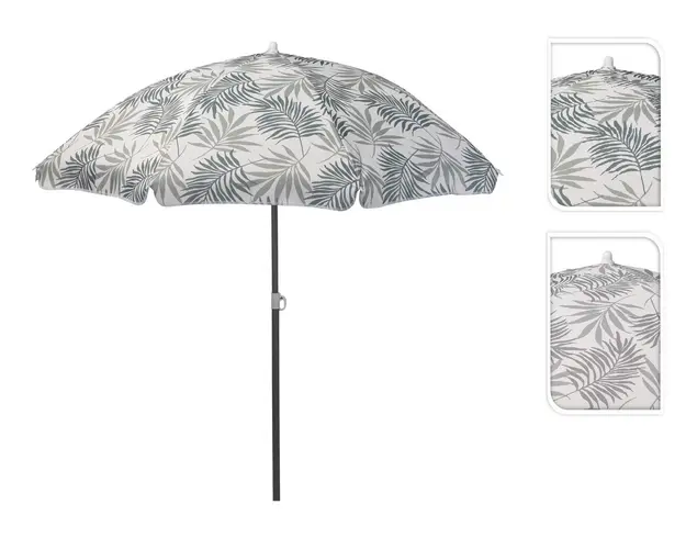 Umbrela pentru plaja Leaves, 176x100 cm, asortate