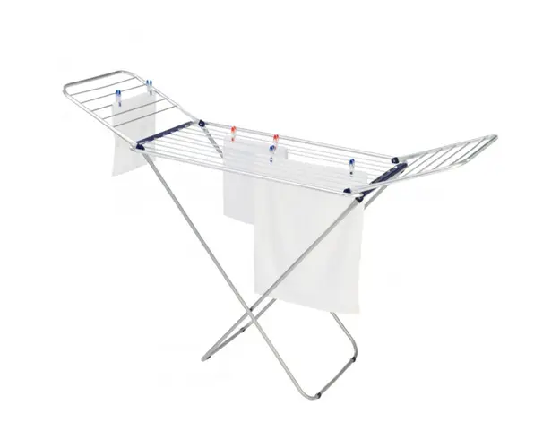 Uscator rufe pliabil, Leifheit, Siena 180, 18 m capacitate de uscare, aluminiu/plastic
