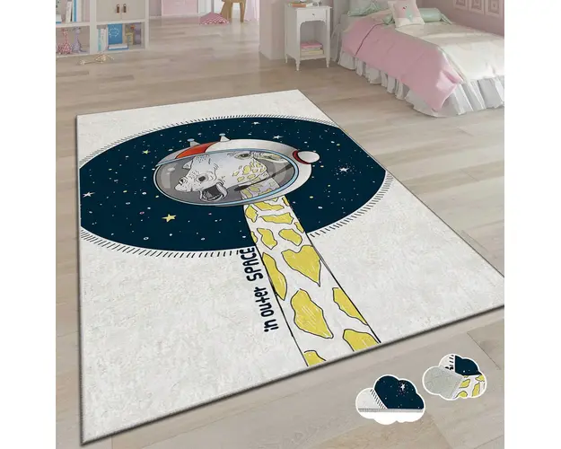 Covor, ALHO ÇHL-1A , 120x180 cm, Poliester, Multicolor