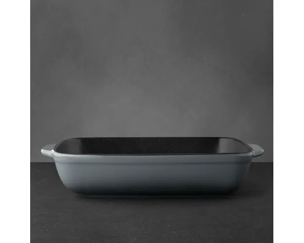 Vas de copt dreptunghiular BergHOFF, Gem, 30 x 22 cm, 3.2 L, ceramica emailata