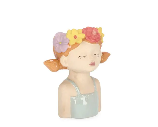 Vaza Clelie, Bizzotto, 22.6x14.6x25.3 cm, ceramica, multicolor