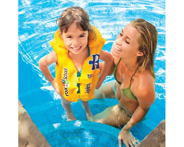 Vesta de inot pentru copii Deluxe, 50x47 cm, 3-6 ani