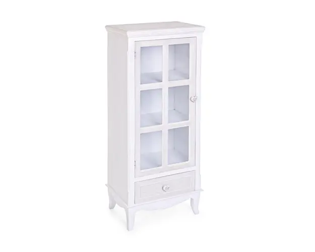 Vitrina Charlene, Bizzotto, 48 x 32 x 120.5 cm, MDF