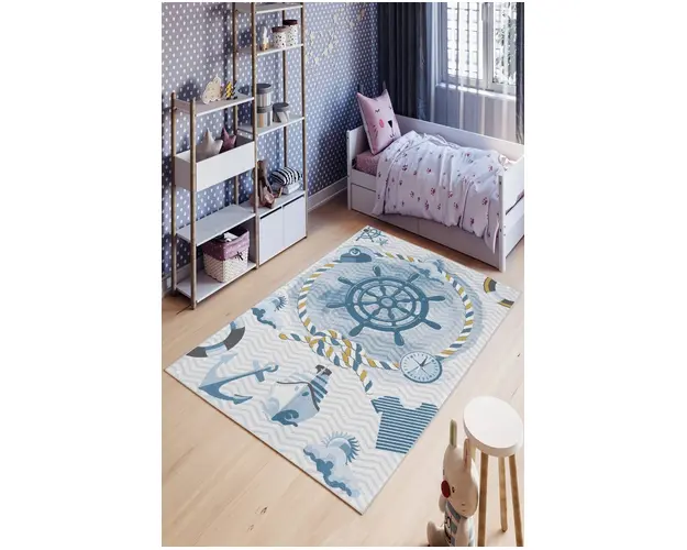 Covor de hol, W1006, 100x150 cm, Poliester, Multicolor