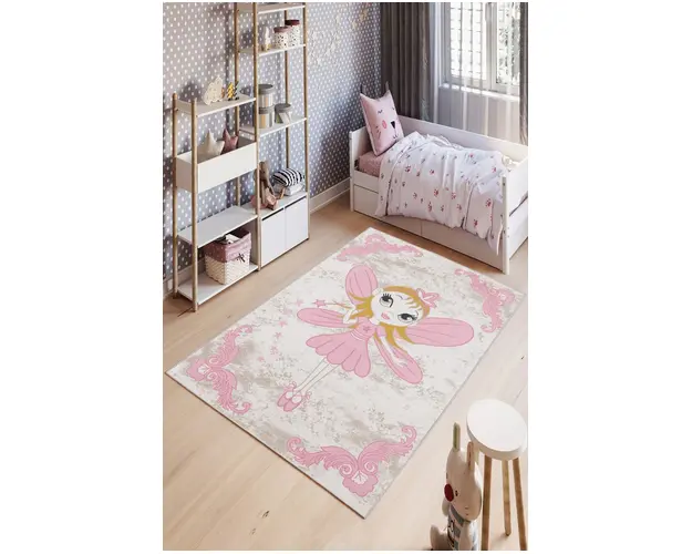 Covor de hol, W1018, 100x150 cm, Poliester, Multicolor