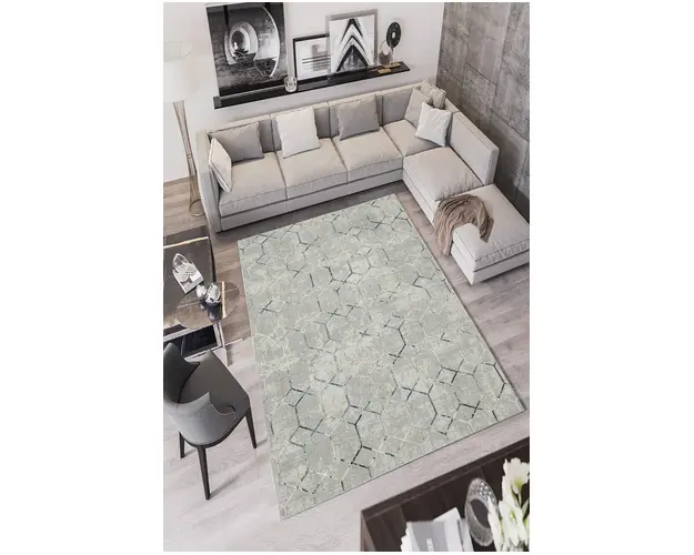 Covor de hol, W1064, 100x150 cm, Poliester, Multicolor