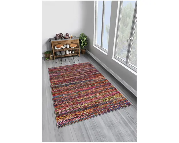 Covor de hol, W1077, 100x150 cm, Poliester, Multicolor